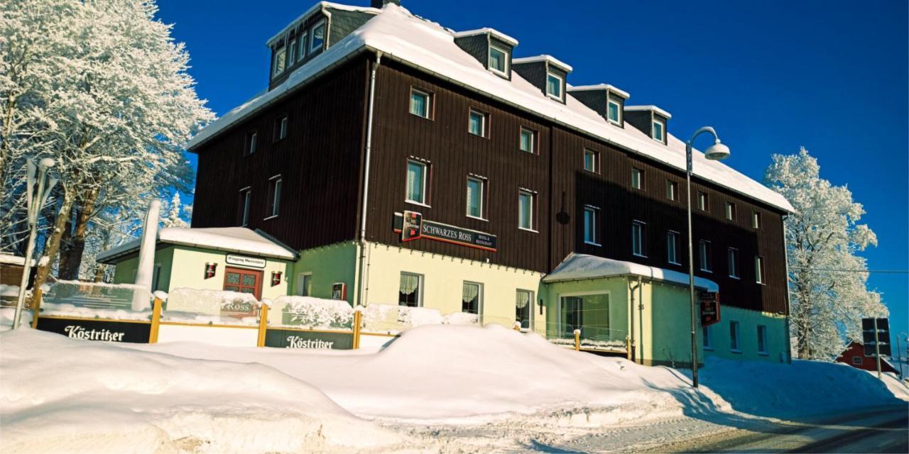 Schwarzes Ross Hotel & Restaurant Oberwiesenthal Exterior foto