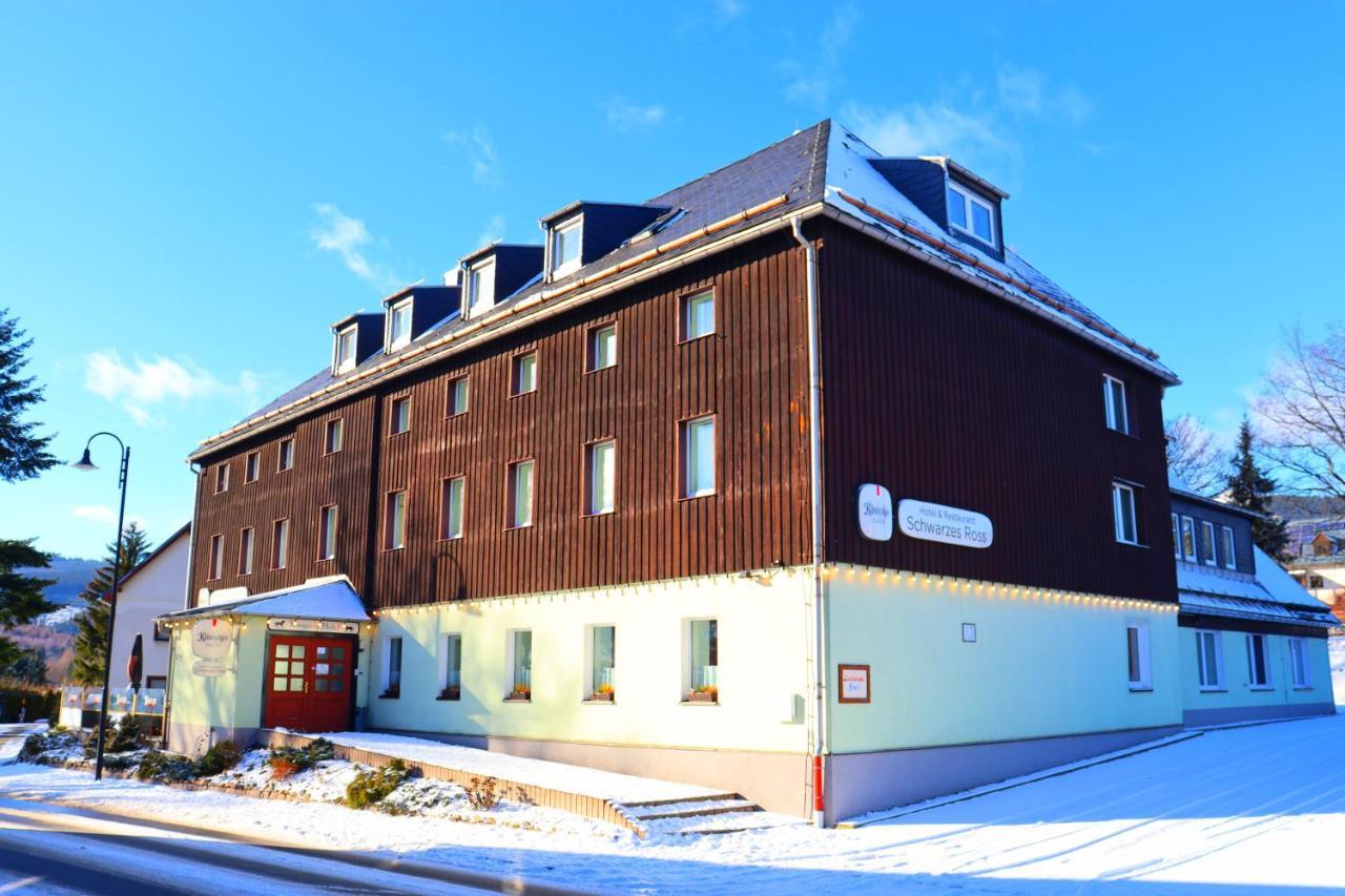 Schwarzes Ross Hotel & Restaurant Oberwiesenthal Exterior foto